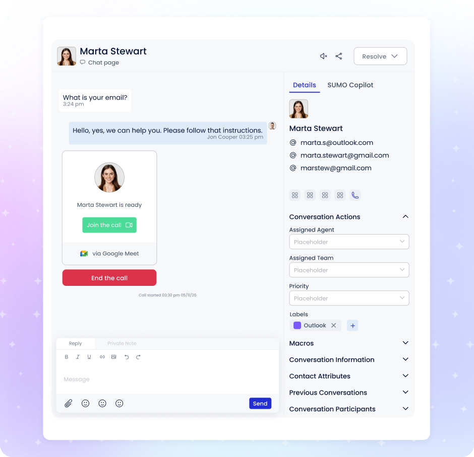 Escalate From Chat to Live Video — Instantly