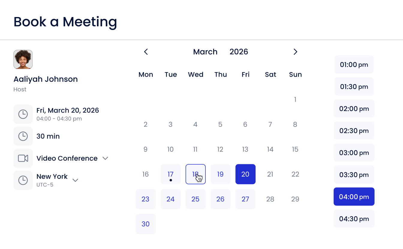 The Last Booking Link <br>You’ll Ever Need
